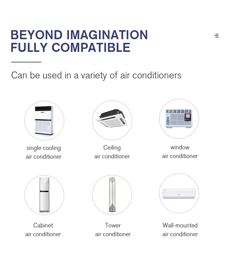 Control Universal Air Conditioner, LCD, ABS, HH-KT015 - detail 10