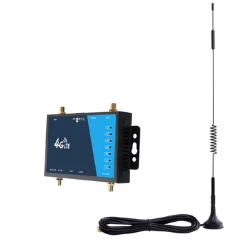 TUOSHI Mobile SIM 4G Router MVNO Data Plan Hotspot External LTE Signal Antenna Wifi cellular router for Monitoring Camera