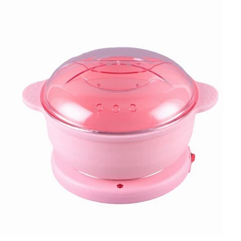 New Arrival Portable Foldable Silicone Bowl Electric Wax Therapy Warmer Heater Wax-melt Machine Beauty Hair Removal Device 400ML