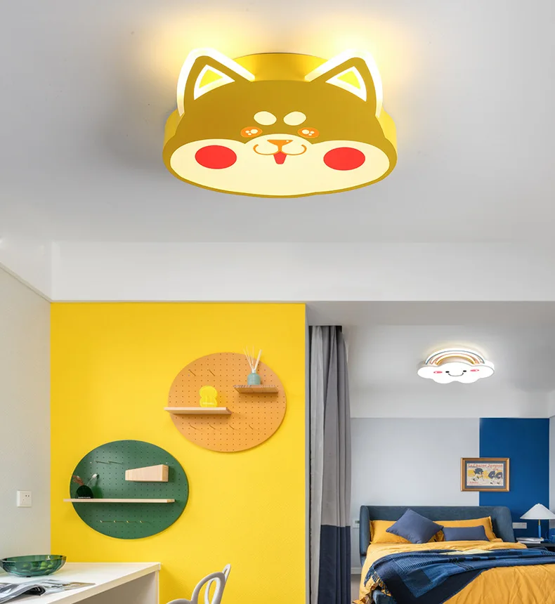 Creative Modern Cartoon Boy Girls Children Bedroom Study Room Kindergarten Led Ceiling Lamp 36 watt