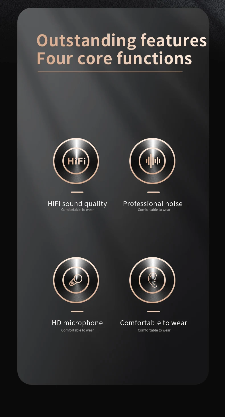 High Quality Type C Wired Earphones Bass in Ear Headphone Sports Earbuds With Mic Type C Wired Earphone