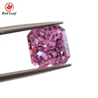 Gems Stone Redleaf Gems OEM ODM Custom High Quality CZ Stone Zircon Ice Flower Cut Cubic Zirconia