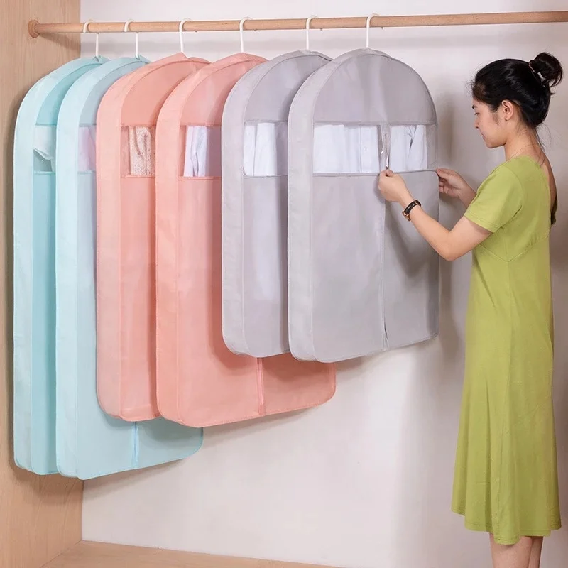 Wardrobe Clothes Cover Suit Cover With 