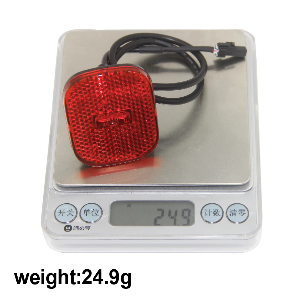 Original DC 5V 1.3W Rear Fender Tail Light for Nine Bot ZT3 Electric Scooter Accessories Self Balancing Scooter