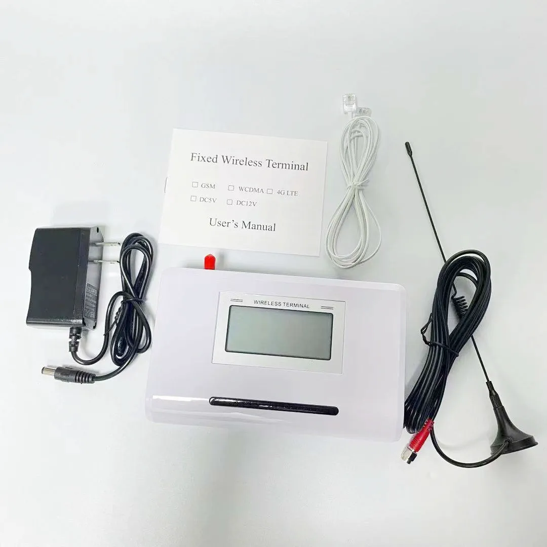 Festnetz-Terminal GSM Quadband kabelloser Zugangsplattform PSTN Wähler DTMF-Anerkennung für Telefon Festnetz Anrufernummer DISP