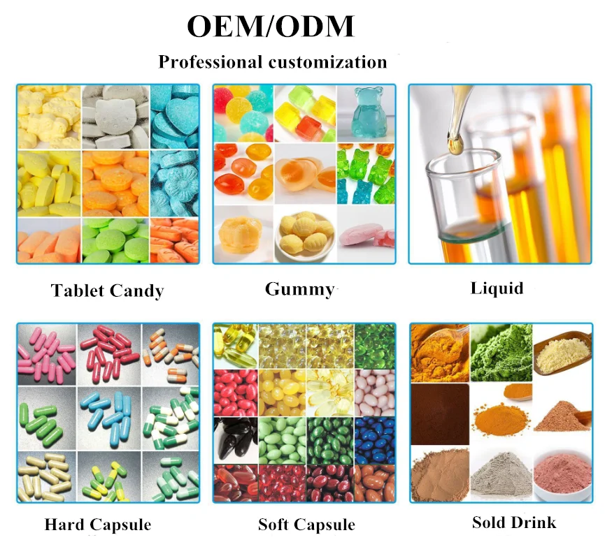 Oem Odm Obm Keto Gummy Vitamins Slim Gummies Collagen Gummies 