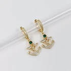 Gold Earrings Earrings Tassel Copper Plated Real Gold Earrings 2021 Fashionable And Elegant 18k New Earrings