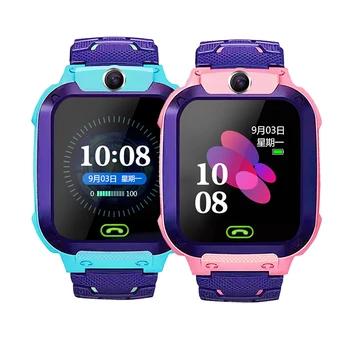 Q12 SIM card smart watch for kids location kids smart watches q19 child anti-lost sos smartwatch tracker neon watches for kids