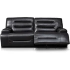 Modern Modernmodern YASITE Black 2 Seat Relaxing Electric Couch Italian Modern Recliner Chair