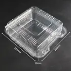 Food Disposable Containers For Disposablefood Plastic Containers For Cakes Custom Food Grade Disposable Pet Clear Plastic Blister Packaging Containers For Bread Cake Food