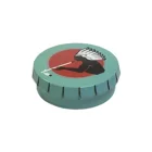 Click Clack Tin Small Metal Tin Cheap Click Clack Metal Can Small Round Mint Candy Tin Box