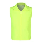 Vest Custom Logo Print Blank Advertising Promotion Work Volunteer Vest For Men Women 2 Pockets Wholesale