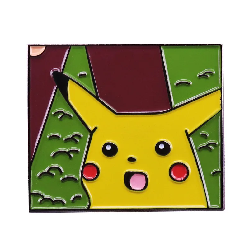 Anime Figure Pikachu Meowth Japanese Style Cartoon Movies Badge Pin Lapel  Pin Animal Brooch Gifts For Fans Friends - Buy Anime Figure Pikachu  Pin,Metal Lapel Pin Badge Custom,Metal Military Lapel Pins Army