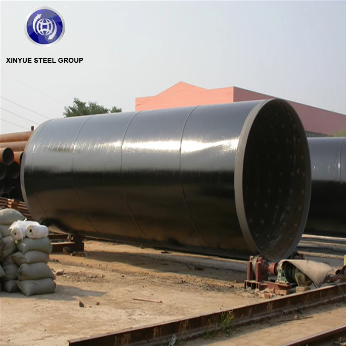 Internal And External Coating Spiral Anticorrosion Tube Ssaw Sawh Fbe