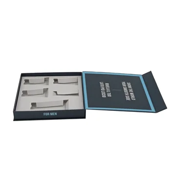 Men's repair skincare gift set, magnetic clamshell packaging box
