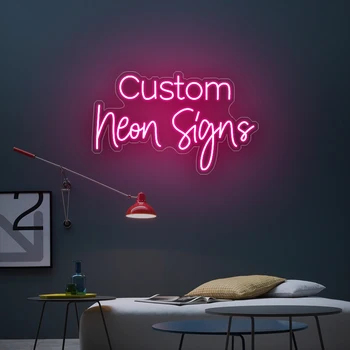 Fast delivery Custom led light neon sign NO MOQ dropshipping for room birthday party home wedding decor