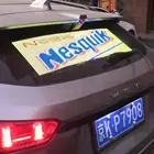 Signs Taxi Taxi Display Car Rear Window Digital Signs Led Display For Rare Car Advertising Taxi Screen