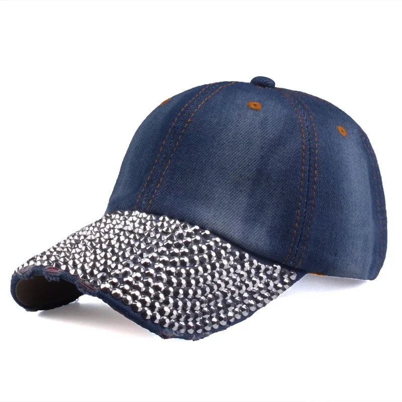 jean fitted hat