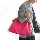 Bags 2021 New Fashion High-end Genuine Leather Handle Ladies Bags Canvas With Women Hand Bags