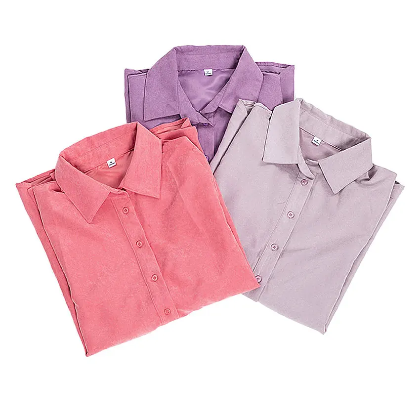 Fall Loose Woman Office Shirt Fashions 