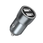 Battery Charger Car Battery Charger 5v 2.1a USB Car Charger Adapter 10.5w Charger For Mobile Phone