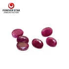 Ruby Ruby Natural Ruby Price Per Carat Wholesale 7*5mm Oval Shape Natural Ruby Stone Price Carat