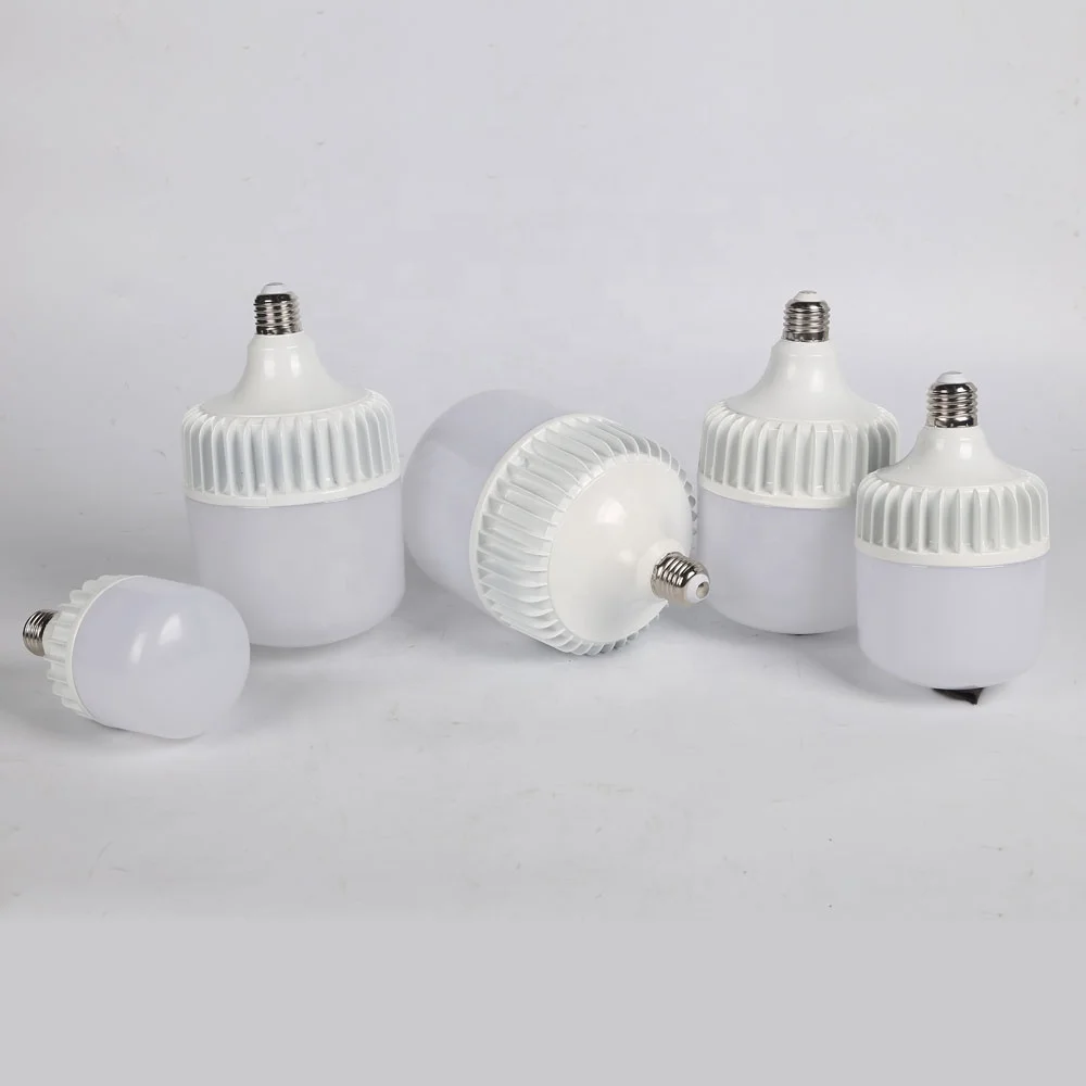 Factory low price wholesale warranty 5 years high power aluminum LED bulb lamp E27 20w/30w/40w/50w/60w