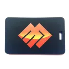 Luggage Tags New Style Customized High Quality Pvc Rubber Travelling Luggage Tags