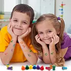 Stamp Manufacturers Supply Children Cute Animal Cartoon Round Children's Self Inking Stamp