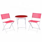 Furniture Garden Cheap Metal Patio Folding Furniture 3 Piece Garden Bistro Set