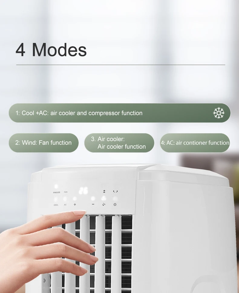 Evaporative Air Cooler, Portable, 220, 9000 - detail 34