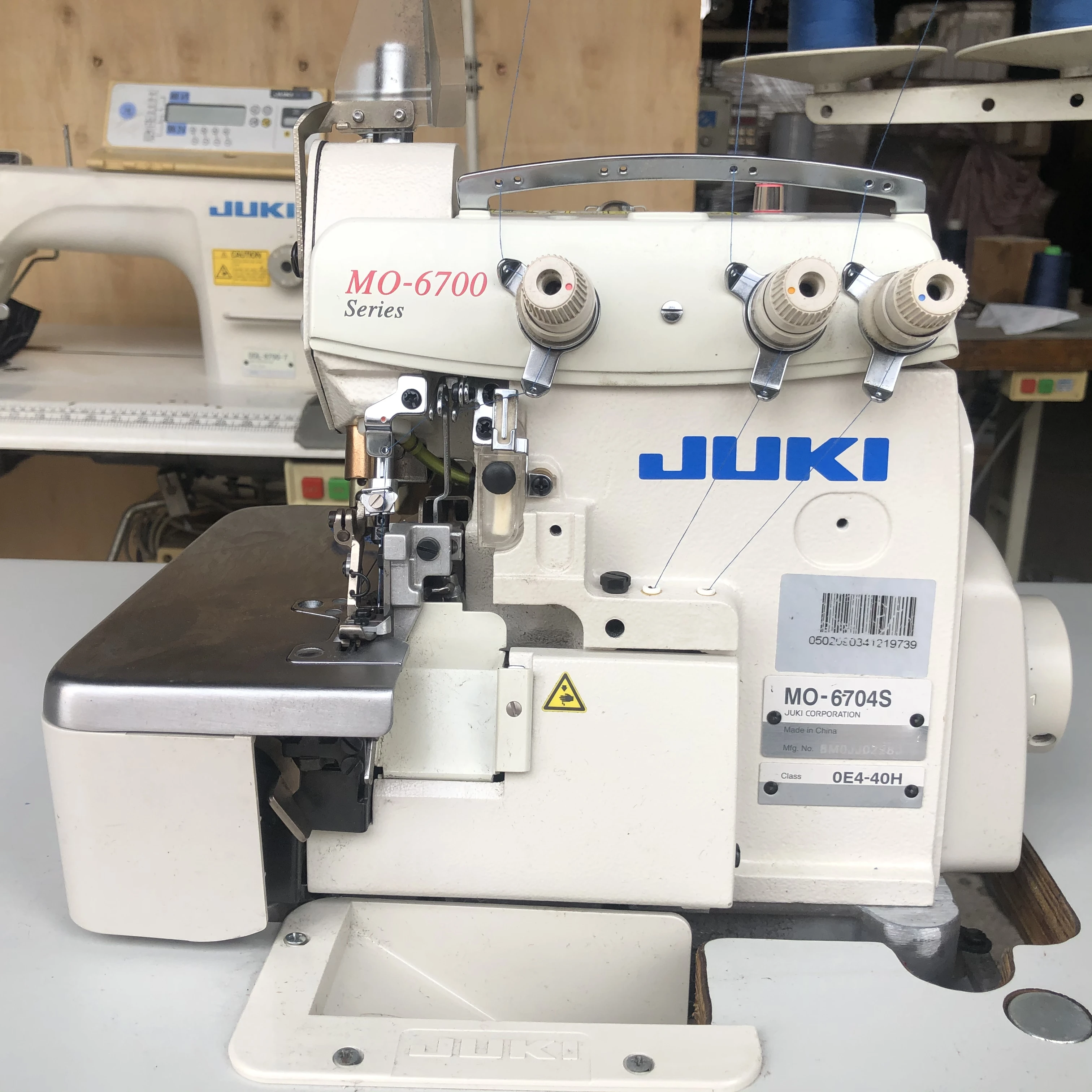 Industrial Sewing Machine Table Top for Juki MO 6716 High Quality Made in Canada 