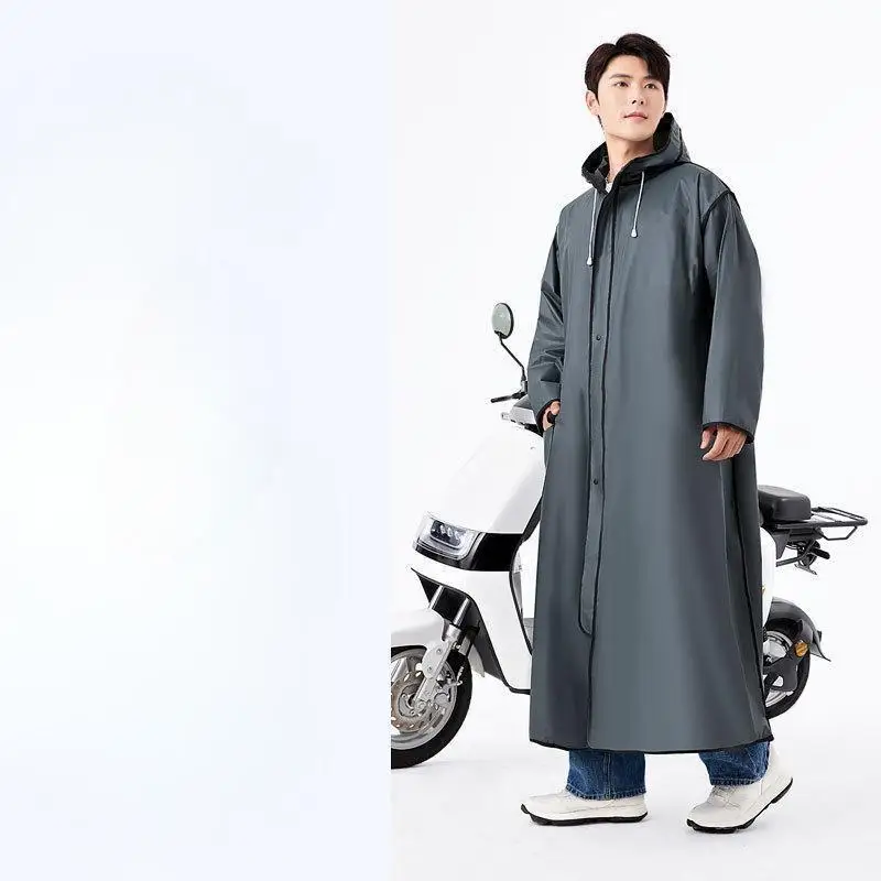 Wholesale Factory Direct Supply Electric Thickened ABS Plastic Motorcycle Raincoat-Business/Luxury Design Adjustable Waterproof