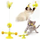 Toys Man Toy Guaranteed Quality Proper Price Feather Cat Toys Spring Man Cat Toy