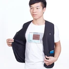 Vest Suit Neoprene Waterproof Usb Charging Heated Warm Vest Suit Outdoor Thermal Clothing Heated Jacket