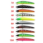 Jigs Fishing Jig Lures 95mm 9g Plastic 3D Eyes Freshwater Wobbler Casting Minnow Big Game Fishing Jigs Lures