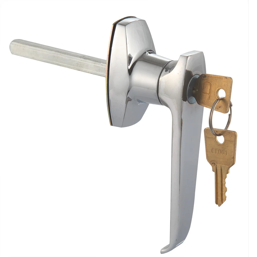 Industrial Entrance Door Locks with Anti-Theft Feature Zinc Alloy Lock Plate with Positioning Point and Twist Handle details
