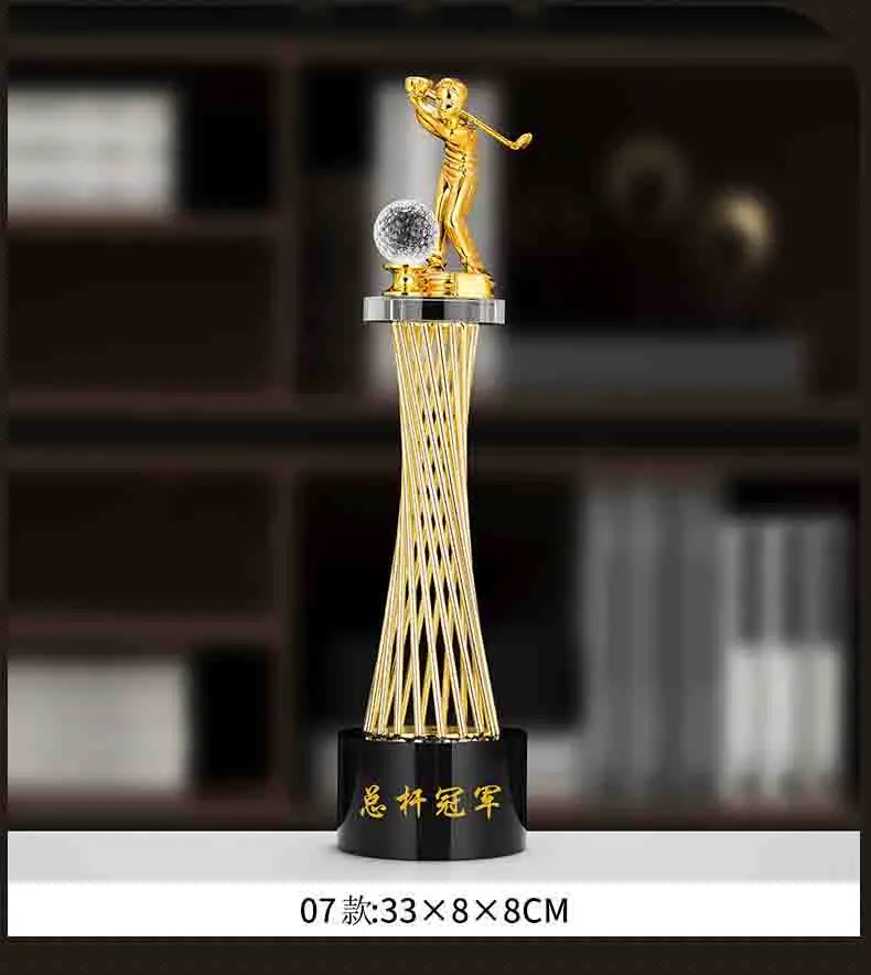 product trophies manufacturer customized golf crystal trophy metal gold awards for sport souvenir-37