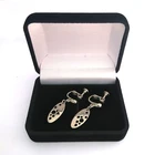 Earrings For Wholesale Custom Jewelry Fashion Women 925 Silver Rhinestone Zircon Drop Earrings For Women