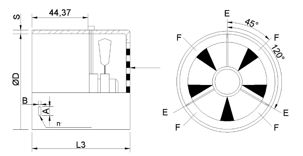 Series Variable Frequency Motor, CHENF, 380V, Axial, G-100A - detail 12