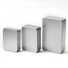 Tin Tin Packaging Custom Printing Sliver Metal Gift Tin Box Packaging