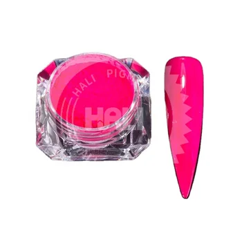 HALI Mixed 14 colors 1000g per color Fluorescent Powder Pigment for Paint Cosmetic Soap Neon powder Nail Glitter