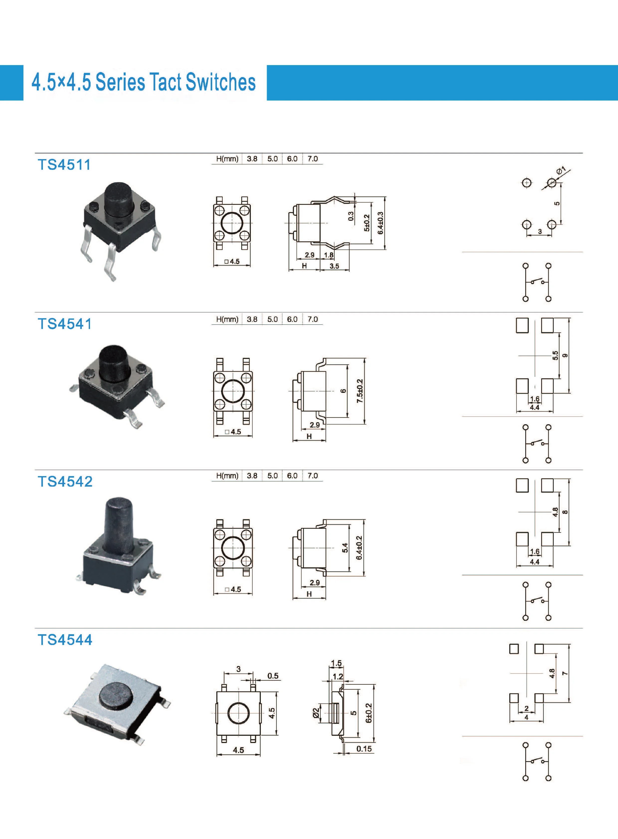 Tact Switch X Dip Smd Tactile Micro Push Button Micro Switch For