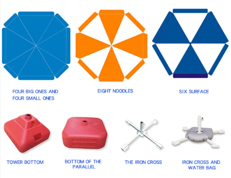 户外定制标志可调沙滩促销遮阳伞防风遮阳伞露台手提伞