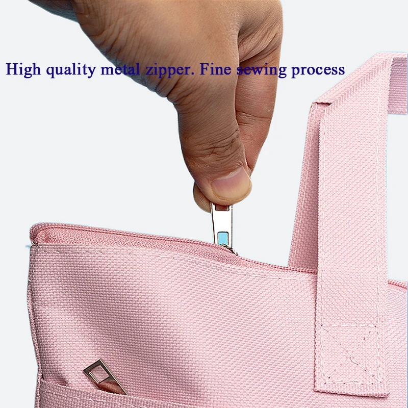 double zipper large capacity student stationery bag