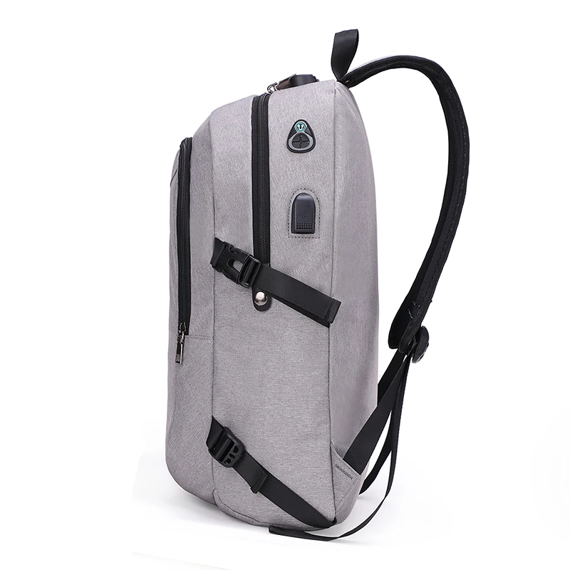 Men's oxford fabric Laptop backpack business bag Anti-theft multi-function usb charging shoulder computer bag