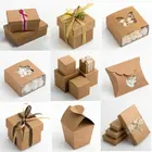 Shipping Gift Box Natural Rustic Kraft Shabby Chic Wedding Favour Gift Boxes