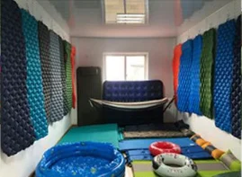 Hot Sale Inflatable Sofa Double Person Inflatable Lounge Chair Lazy Person Inflatable Sofa manufacture