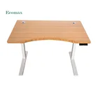 Office Desk High-Quality Bamboo Office Table Adjustable Height Bamboo Standing Desk