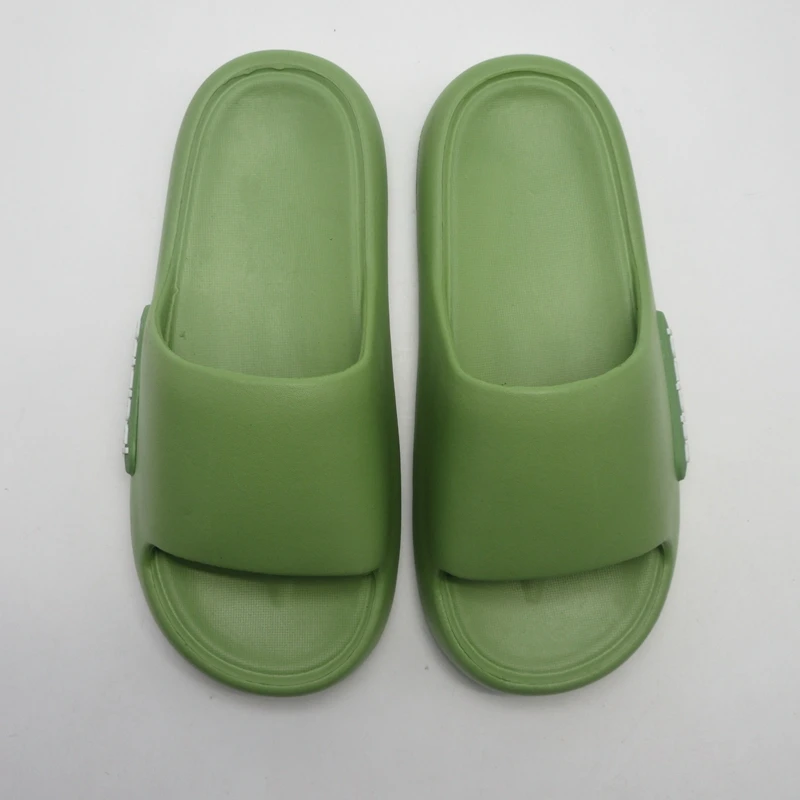 GRS Summer/Spring 4CM softer Rubber EVA Pillow Slide Sandal Customizable Logo Design Breathable Cloud Feeling cushion sandal